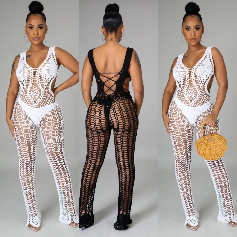 Beach Goddess Cover up Jumpsuit